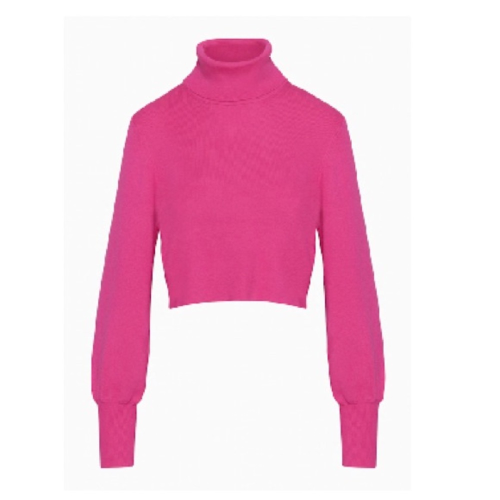 Aritzia Rebecca Turtleneck Cropped Sweater XS